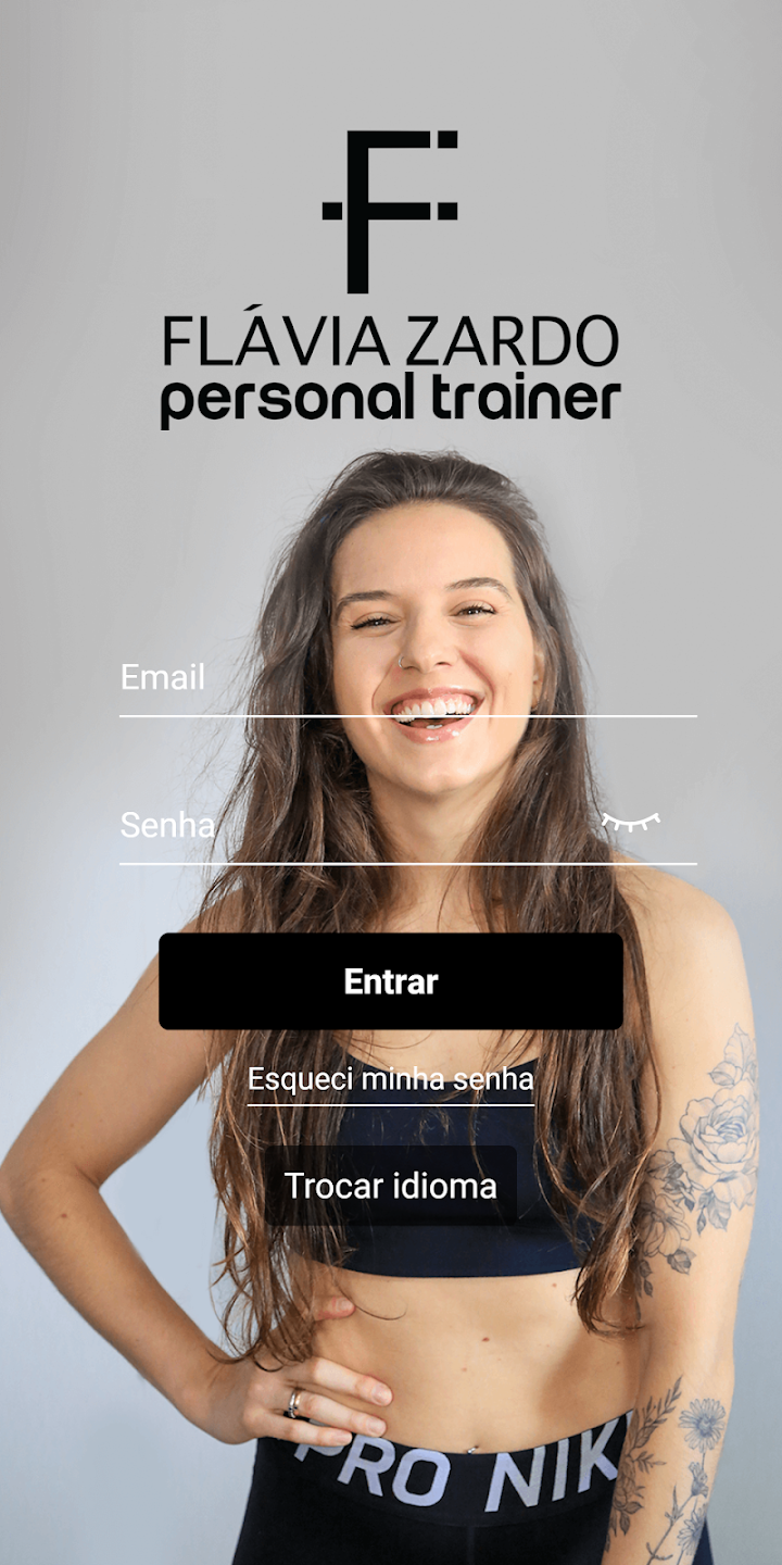 App personalizado Flávia Zardo